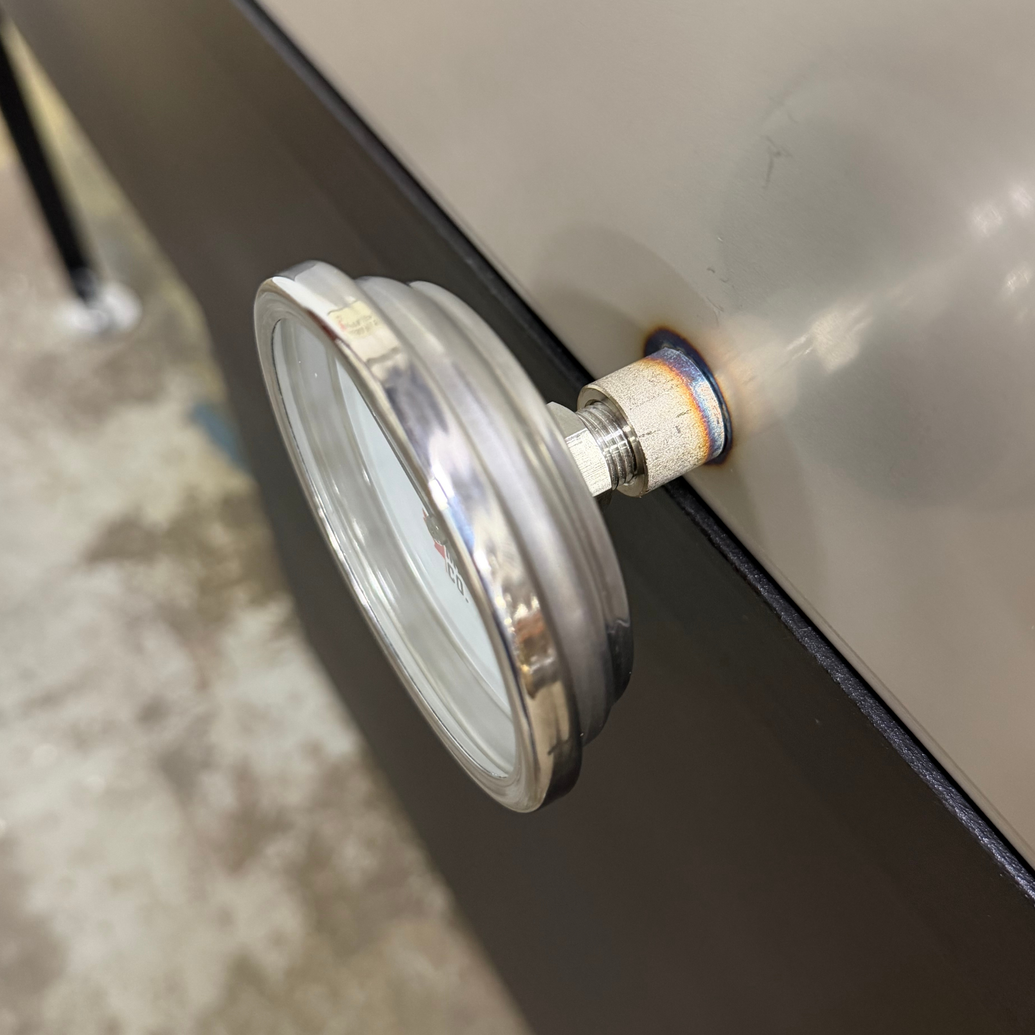 Boiling Thermometer 0 – 50 Scale, 3" Dial, 6″ Stem, 1/4″ NPT