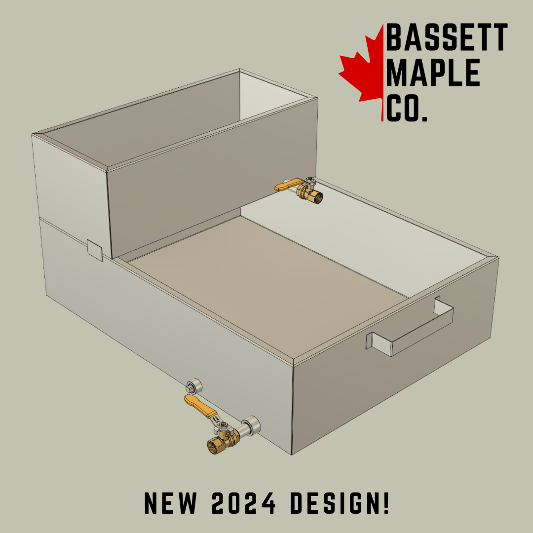 Maple Syrup Barrel Evaporator with Flat Pan and Sap Prewarmer
