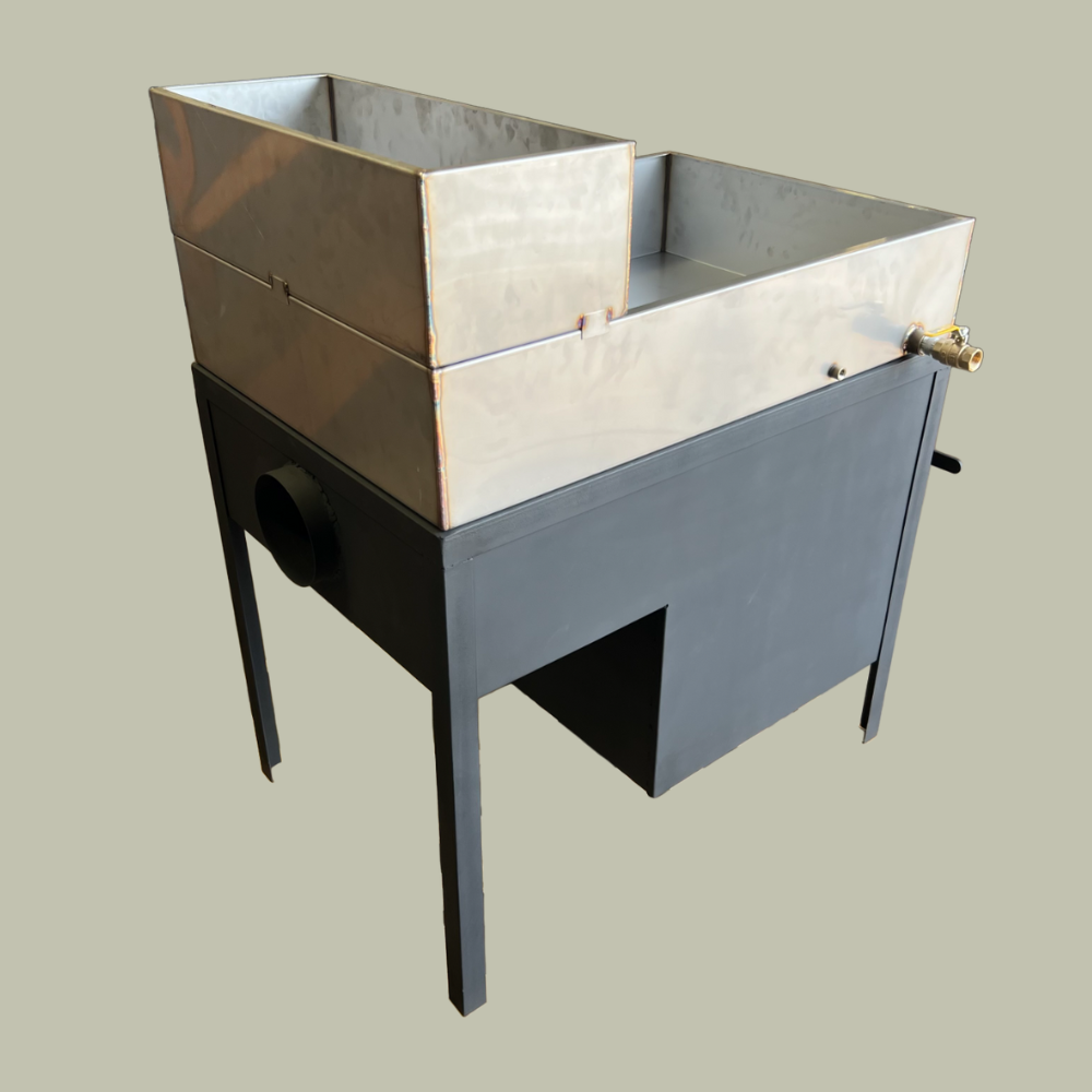 Bassett Maple Co 2x3' Evaporator Rear View