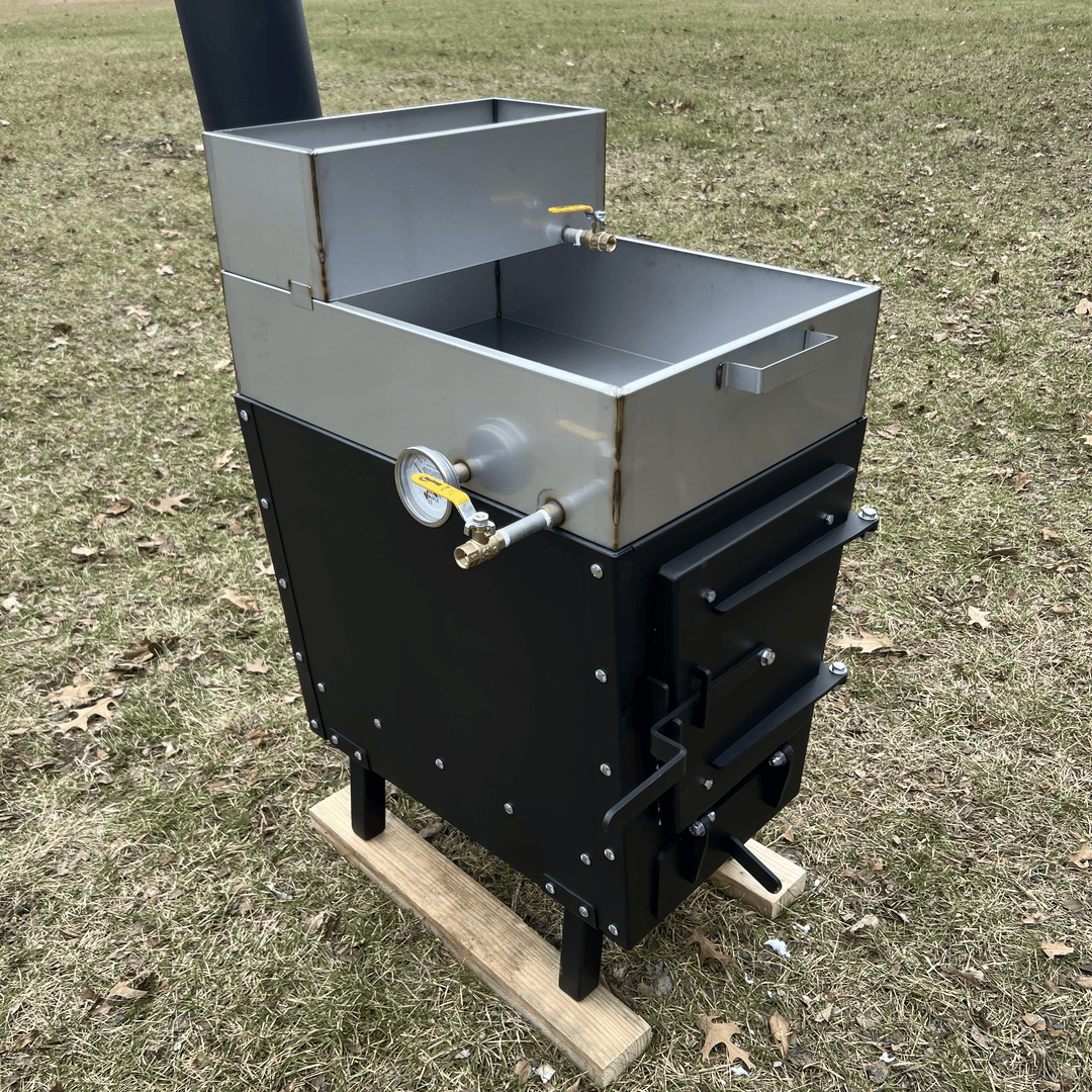 24 x 18" Flat Pan Maple Syrup Evaporator