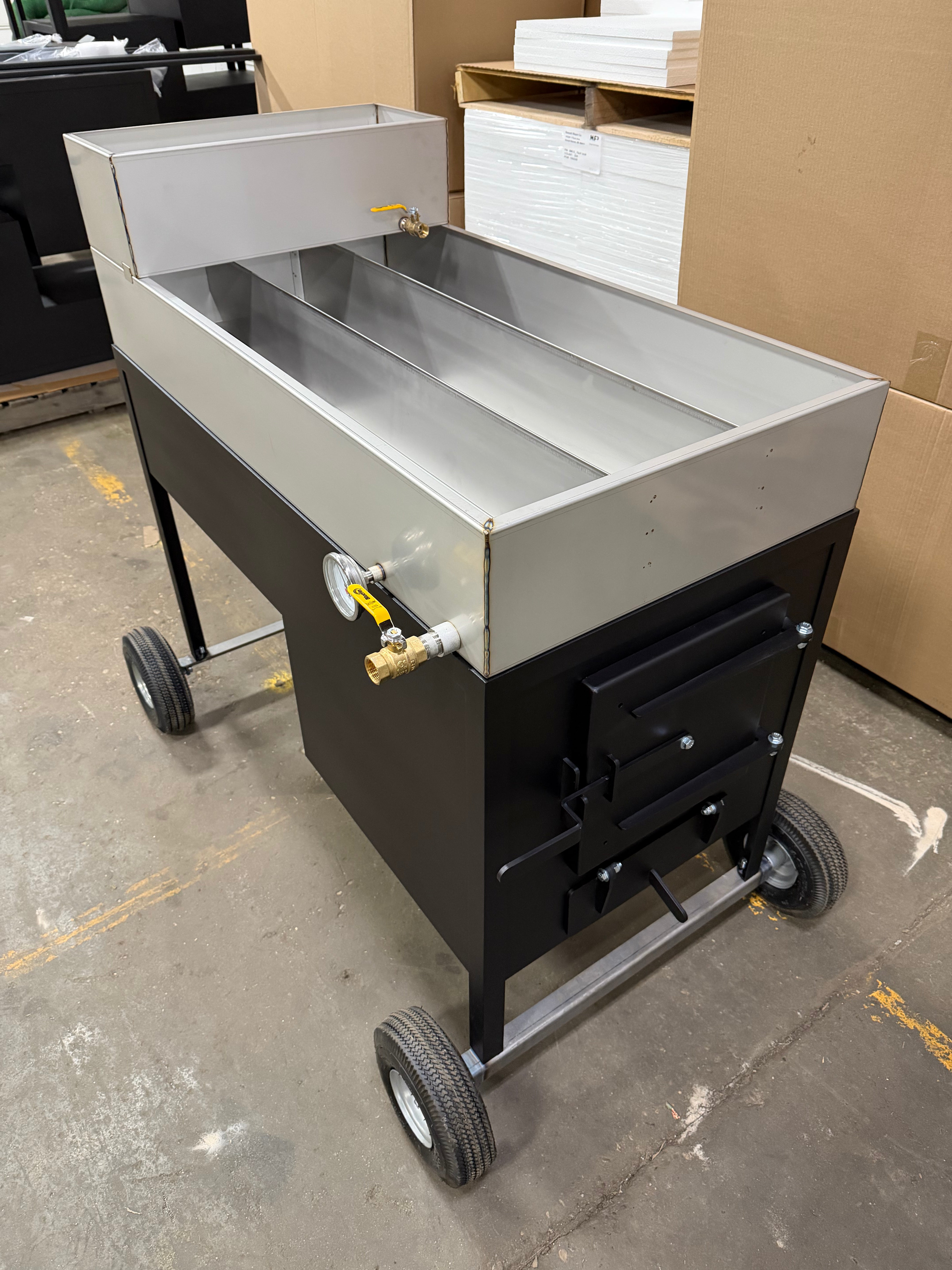 Pneumatic Wheel Kit for Bassett Maple Evaporators (4-Wheel Set)